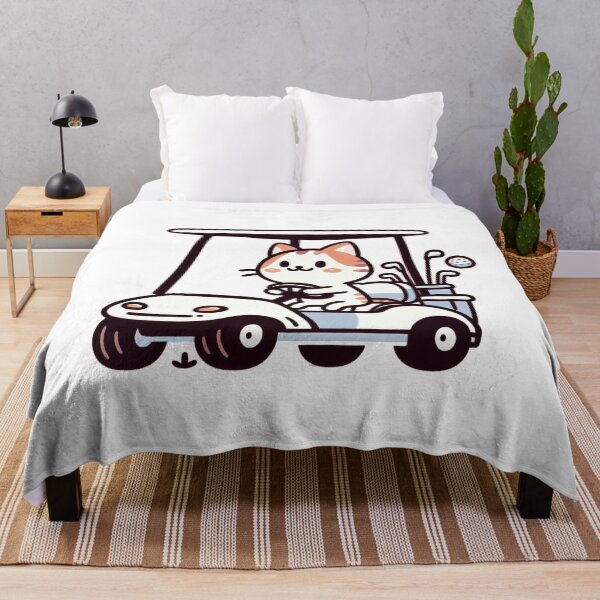 Item preview, Cat In Golf Cart designed and sold by LemuellTrends.
