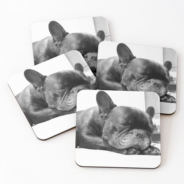 Item preview, Sleeping Black French Bulldog Puppy designed and sold by VanGaldo.