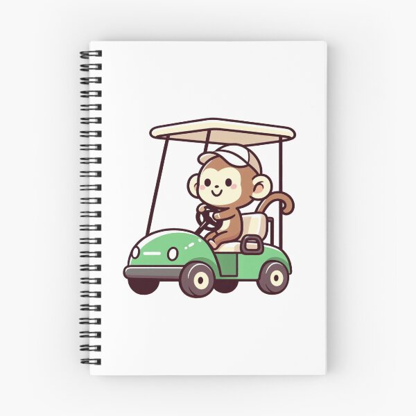 Item preview, Monkey In Golf Cart designed and sold by LemuellTrends.