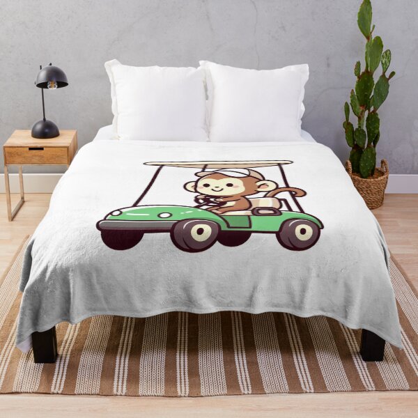 Item preview, Monkey In Golf Cart designed and sold by LemuellTrends.
