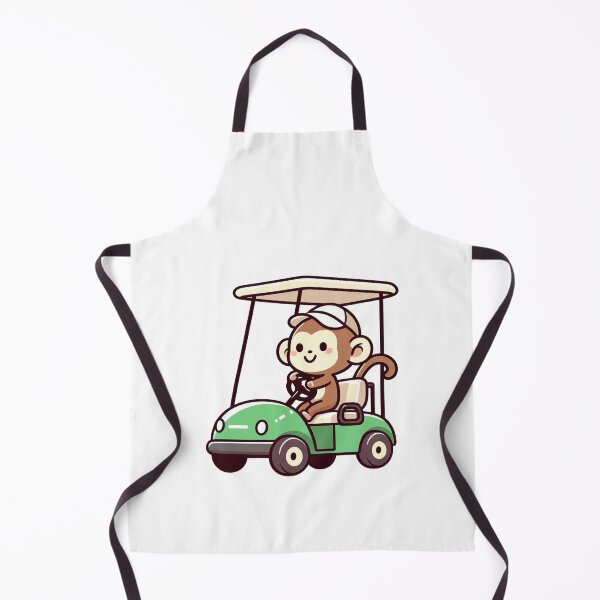 Item preview, Monkey In Golf Cart designed and sold by LemuellTrends.