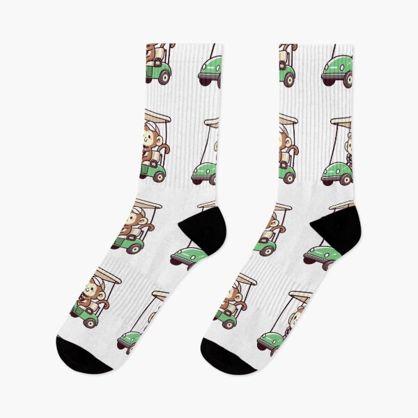 Item preview, Monkey In Golf Cart designed and sold by LemuellTrends.