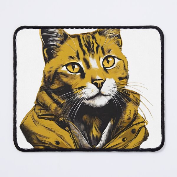 Item preview, Cat in the City - Jacket with Cute Cat designed and sold by CrocoMaes.