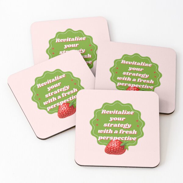 Item preview, Revitalize your strategy with a fresh perspective. - Strawberry  designed and sold by KLS01.