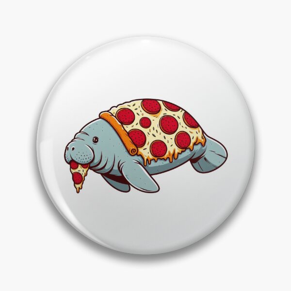 Item preview, Sea Cow Pizza Skin designed and sold by LemuellTrends.