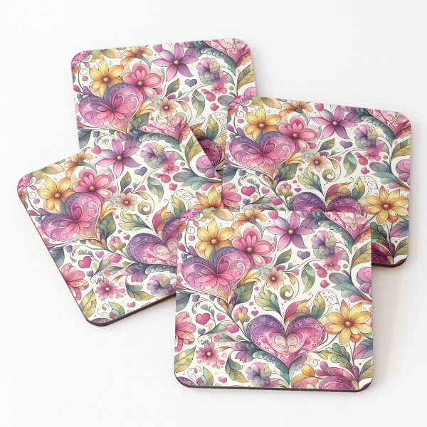 Item preview, Flowers and hearts designed and sold by KarolT88.