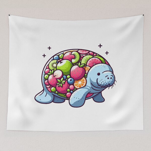 Item preview, Sea Cow Salad Fruit Skin designed and sold by LemuellTrends.
