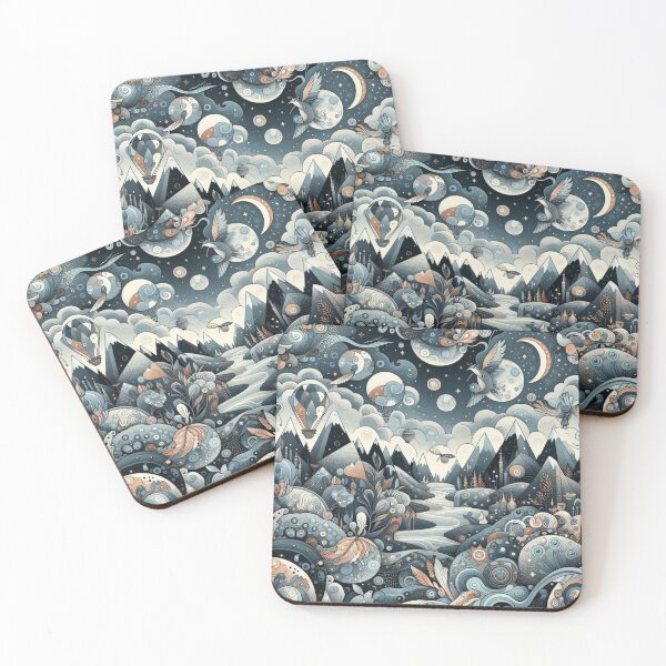 Item preview, Surreal Dream Enchanted River Haven designed and sold by LyssasMindArt.