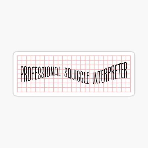 Item preview, Professional Squiggle Interpreter designed and sold by Stegosaurus Crafts.