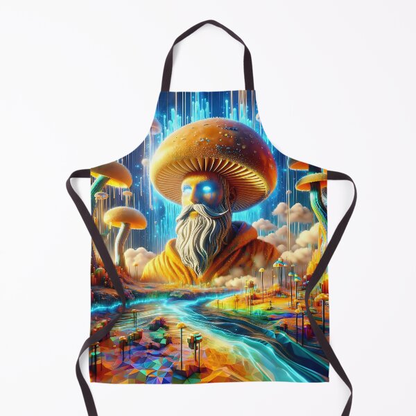 Item preview, Geotrippy Shroomscape designed and sold by Golden-Teacher.
