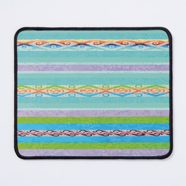 Item preview, Mexican poncho blanket vibrant turquoise serape boho chic bold decor designed and sold by T-Mex.