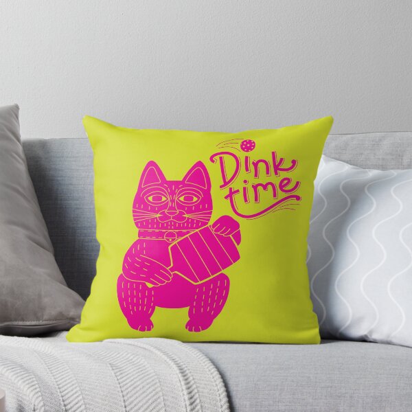 Item preview, Dink time pickleball cat - hotpink designed and sold by StudioShel.