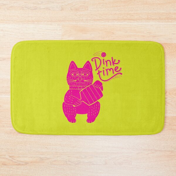 Item preview, Dink time pickleball cat - hotpink designed and sold by StudioShel.