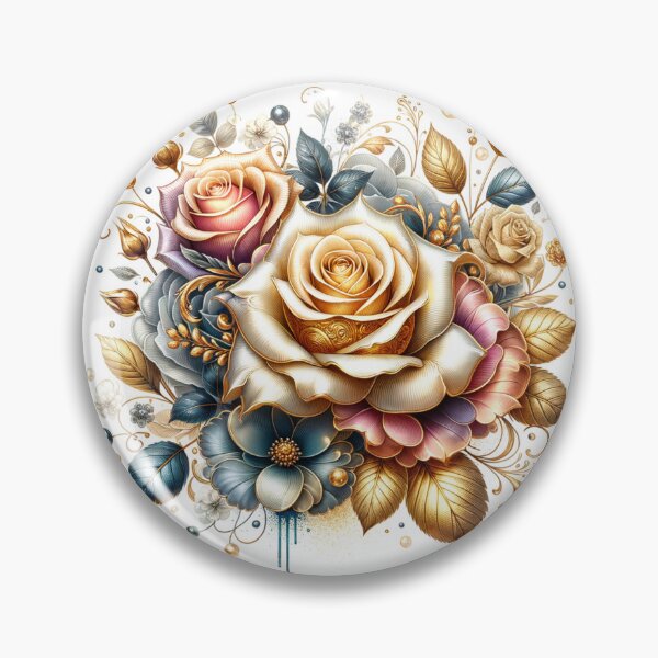 Artikelvorschau, Wunderschöne goldene Rose, die platzt entworfen und verkauft von jewels702.