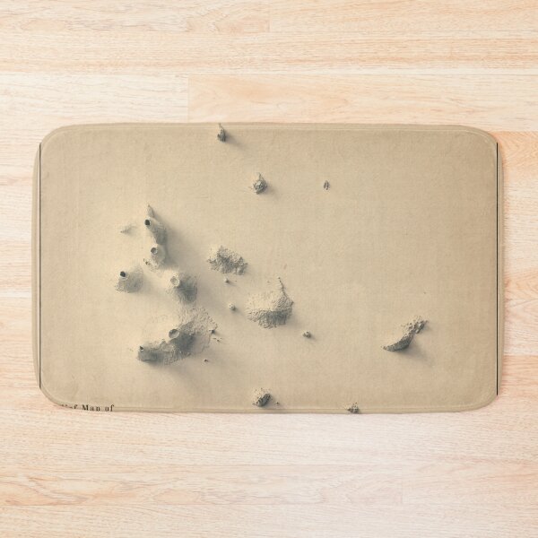 Item preview, Galapagos, Ecuador, Shaded Relief Map 3D digitally-rendered designed and sold by ThinkAboutMaps.