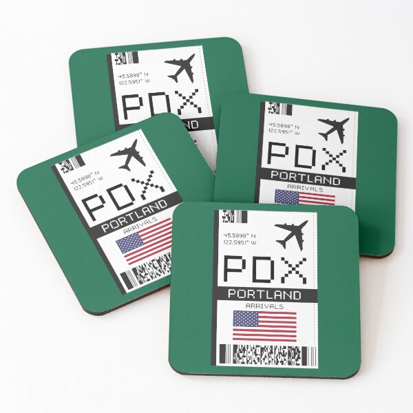 Item preview, PDX Portland International Airport - Boarding Pass Ticket designed and sold by JewelsPark.