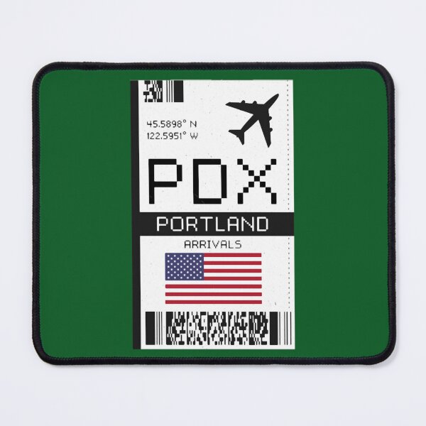 Item preview, PDX Portland International Airport - Boarding Pass Ticket designed and sold by JewelsPark.