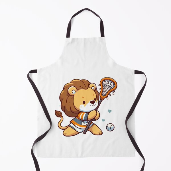Item preview, Lion Playing Lacrosse designed and sold by LemuellTrends.