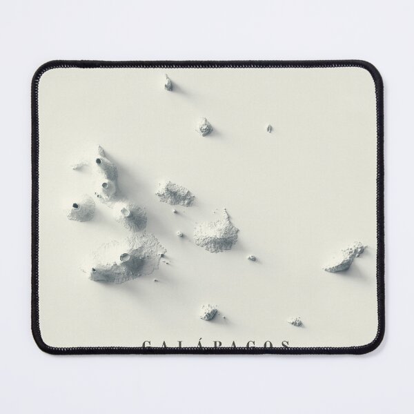 Item preview, Galapagos, Ecuador, Shaded Relief Map 3D digitally-rendered designed and sold by ThinkAboutMaps.