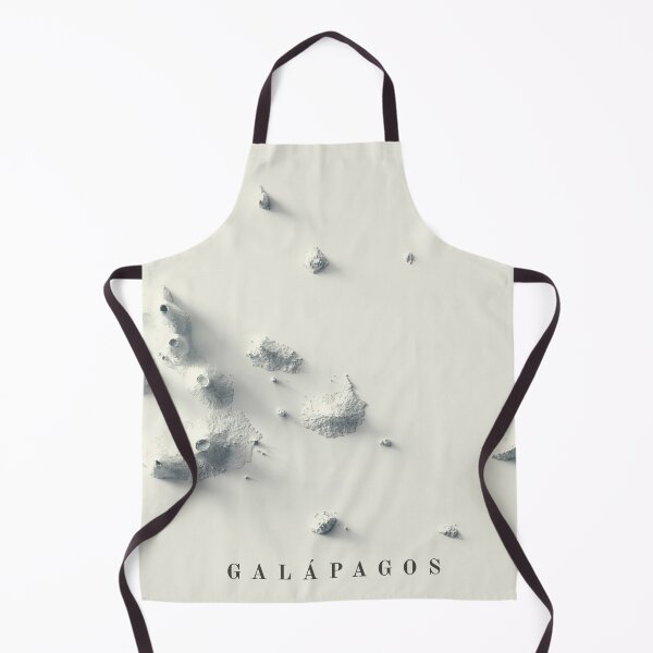 Item preview, Galapagos, Ecuador, Shaded Relief Map 3D digitally-rendered designed and sold by ThinkAboutMaps.