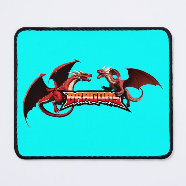 Item preview, DRAGONS - #00FFFF designed and sold by Marlon Oseguera.