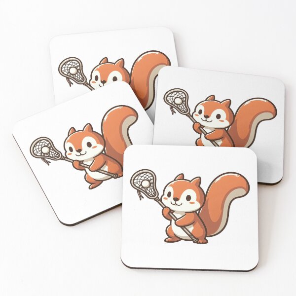 Item preview, Squirrel Playing Lacrosse designed and sold by LemuellTrends.