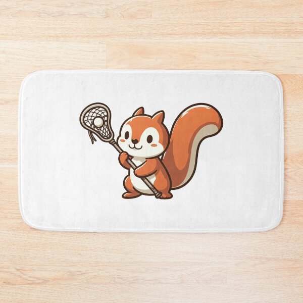 Item preview, Squirrel Playing Lacrosse designed and sold by LemuellTrends.