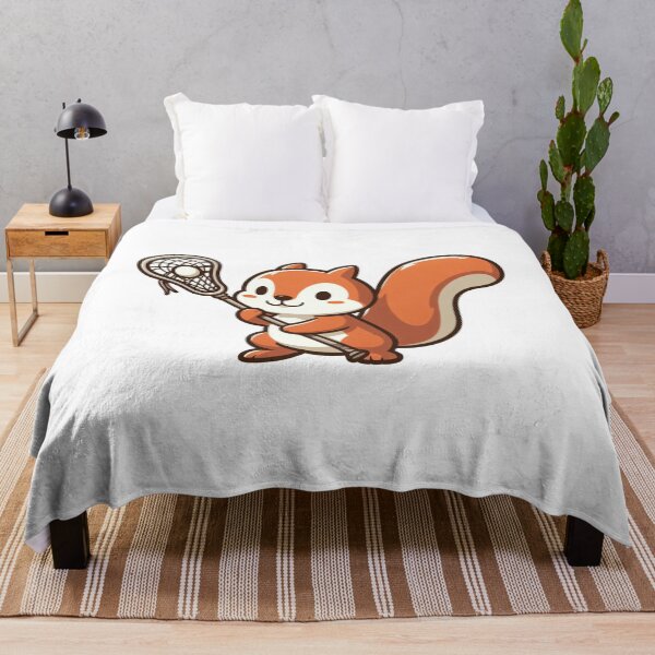 Item preview, Squirrel Playing Lacrosse designed and sold by LemuellTrends.