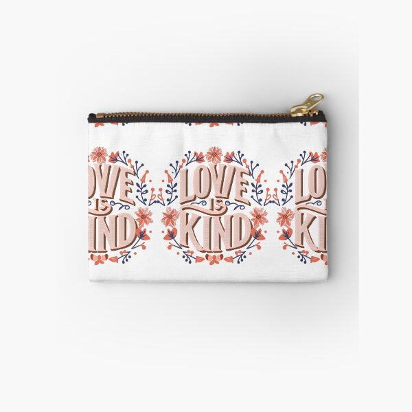 Item preview, Scandinavian Love: Minimalist Typography with Floral Accents - Love is Kind designed and sold by HahaHandlesHub.