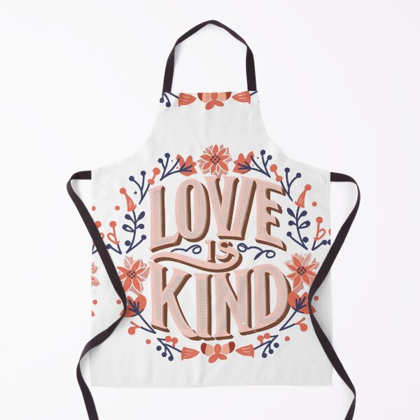 Item preview, Scandinavian Love: Minimalist Typography with Floral Accents - Love is Kind designed and sold by HahaHandlesHub.