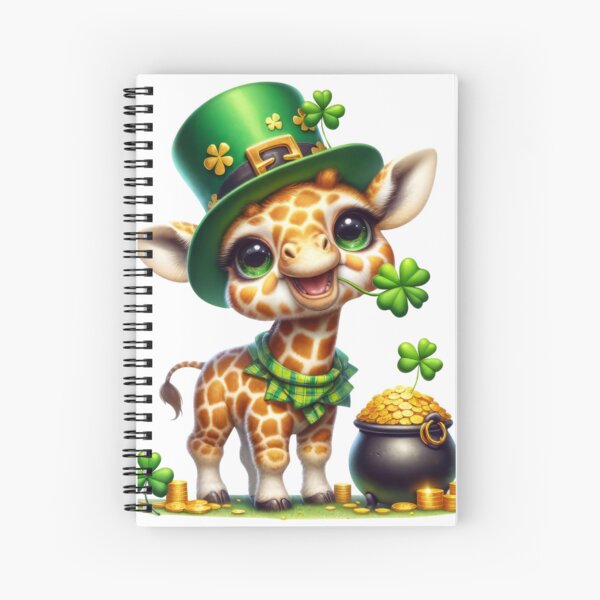 Item preview, Cute St Patrick day giraffe! designed and sold by fribabywonder.