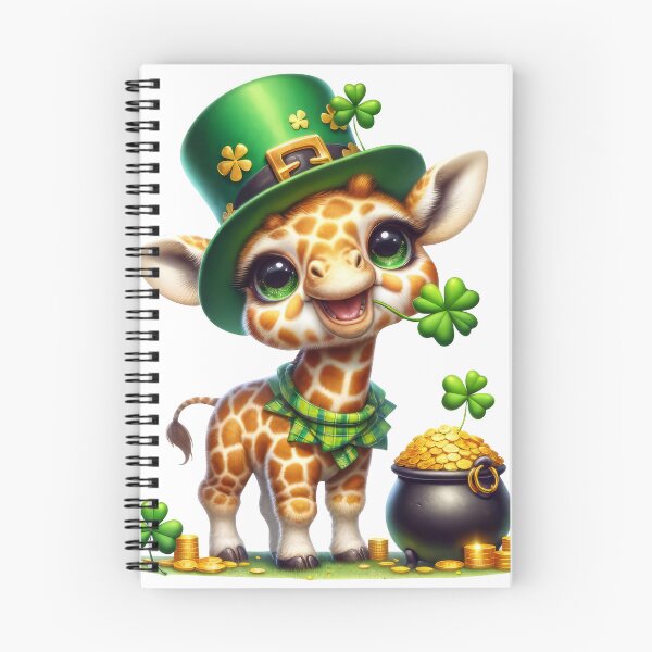 Item preview, Cute St Patrick day giraffe! designed and sold by fribabywonder.