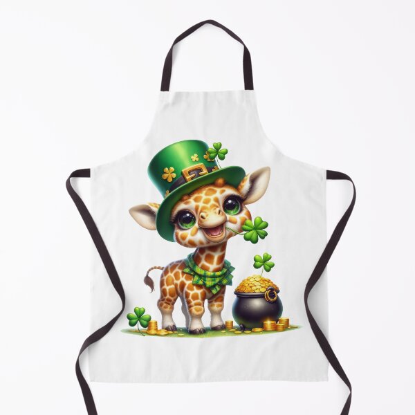Item preview, Cute St Patrick day giraffe! designed and sold by fribabywonder.