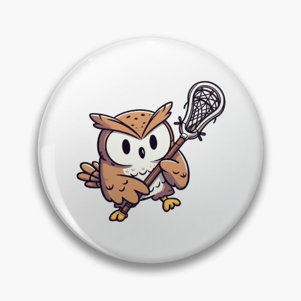 Item preview, Owl Playing Lacrosse designed and sold by LemuellTrends.