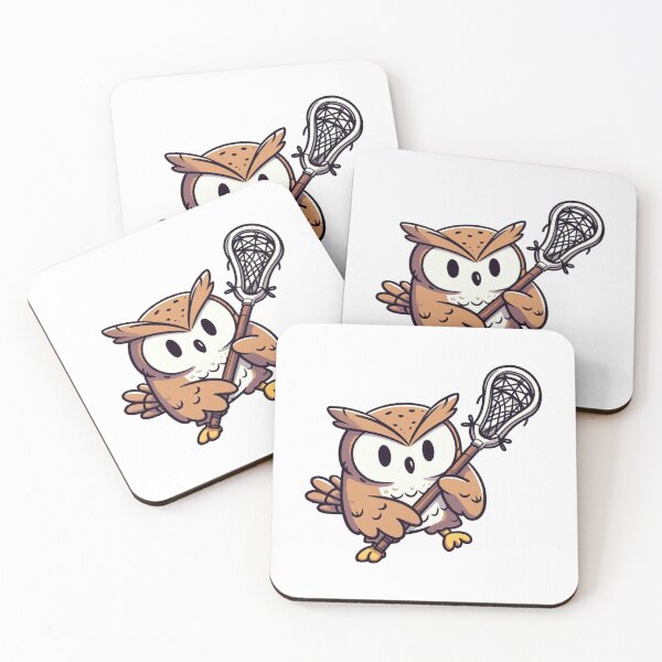 Item preview, Owl Playing Lacrosse designed and sold by LemuellTrends.