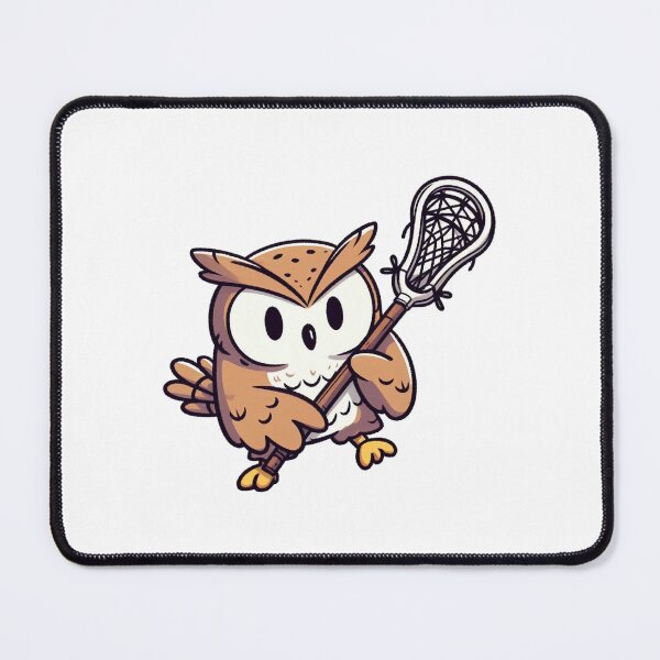 Item preview, Owl Playing Lacrosse designed and sold by LemuellTrends.