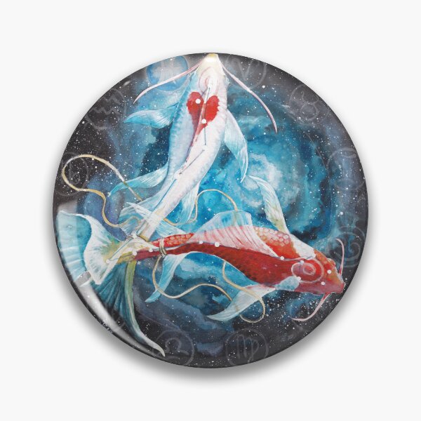 Item preview, Pisces, the Fishes of Love designed and sold by Bite the Paintbrush.
