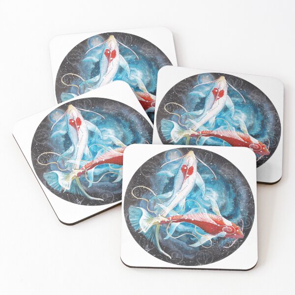 Item preview, Pisces, the Fishes of Love designed and sold by Bite the Paintbrush.