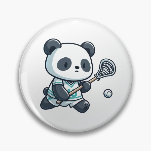 Item preview, Panda Playing Lacrosse designed and sold by LemuellTrends.