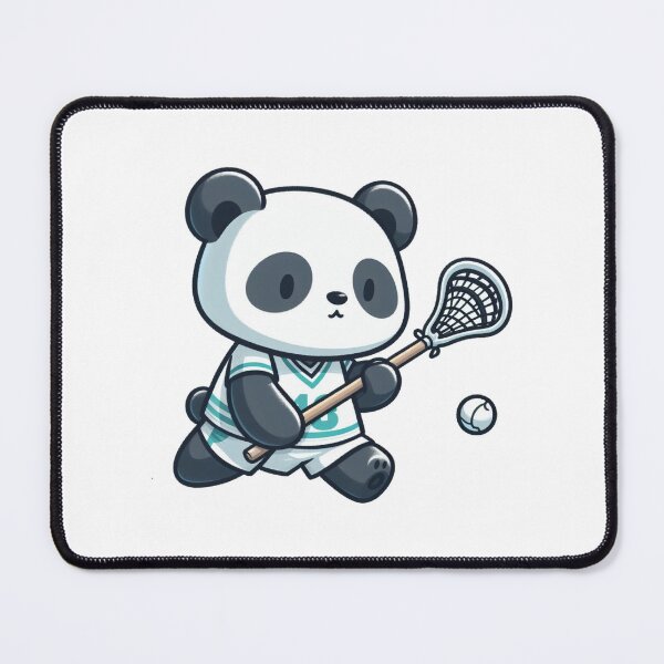 Item preview, Panda Playing Lacrosse designed and sold by LemuellTrends.
