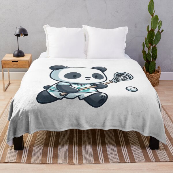 Item preview, Panda Playing Lacrosse designed and sold by LemuellTrends.