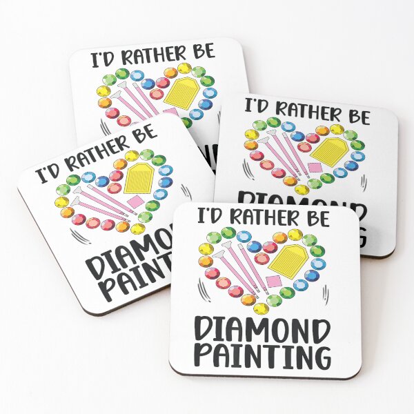 Item preview, I'd Rather Be Diamond Painting Diamond Painter designed and sold by skeastore.