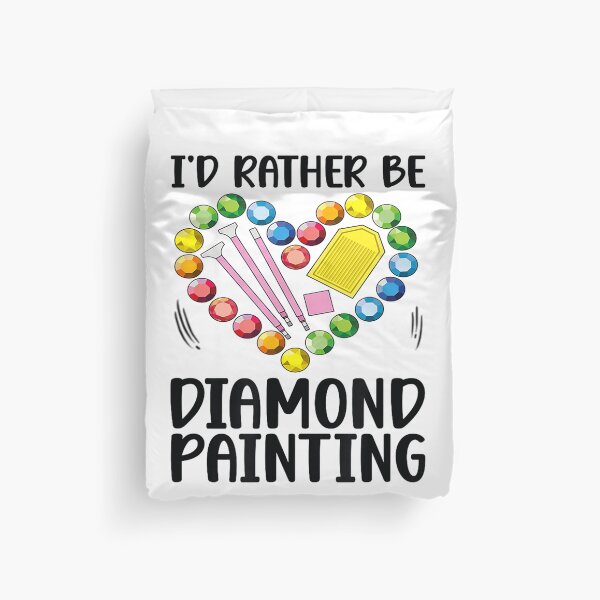 Item preview, I'd Rather Be Diamond Painting Diamond Painter designed and sold by skeastore.