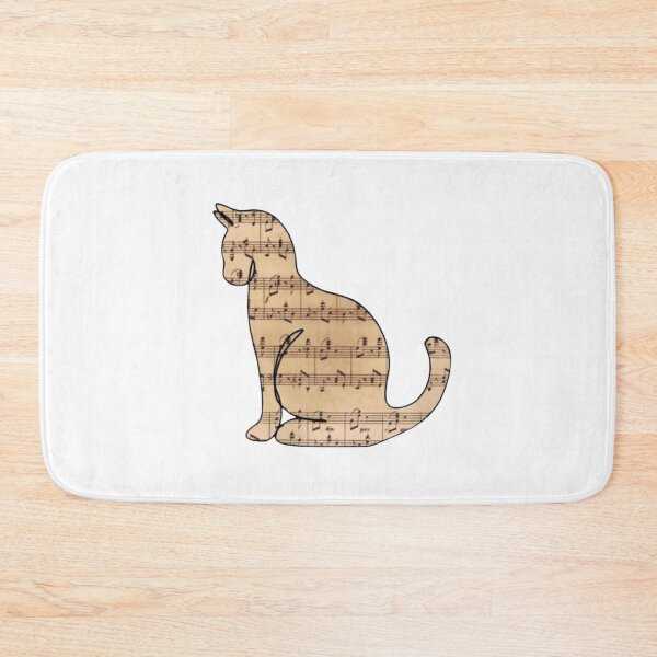 Item preview, "Musical Score Cat" designed and sold by Imaginationcute.