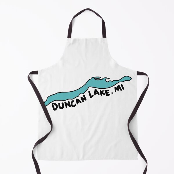 Item preview, Duncan Lake Aerial Outline designed and sold by gillymakesart.