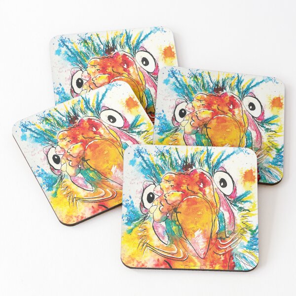 Item preview, Kooky Kreatures 'Tully: The Yellow Turkey' Caricature Print — Art by Paquita designed and sold by Art-by-Paquita.