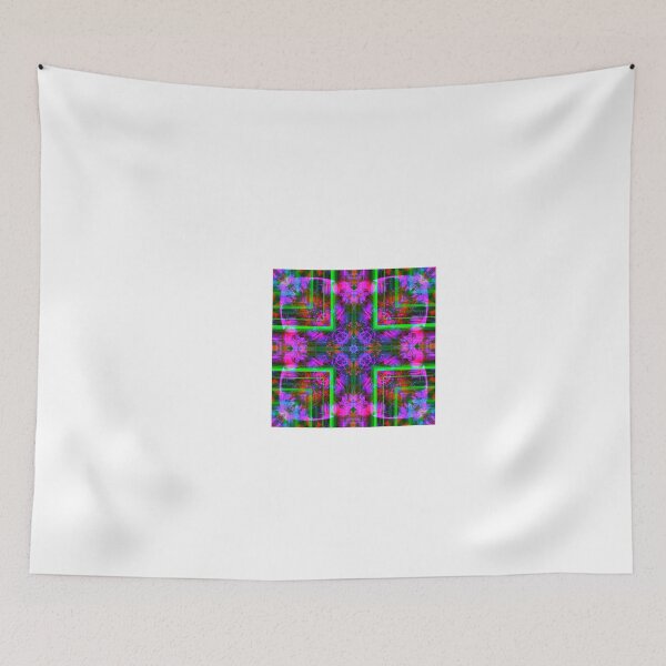 Item preview, Psychedelic flower designed and sold by luckylepreshahn.