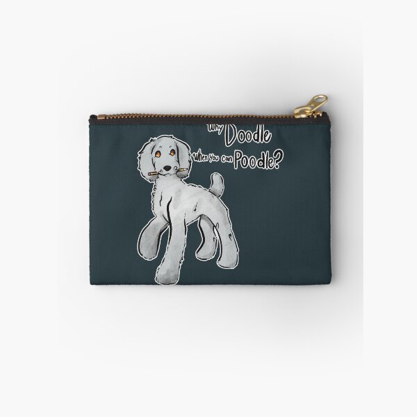 Item preview, Why Doodle when you can Poodle? (Silver / docked) designed and sold by Sparklepupfaeri.