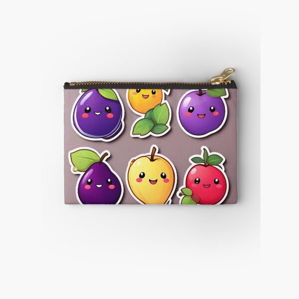 Item preview, kawaii Plum fruit  designed and sold by krishnajit22.