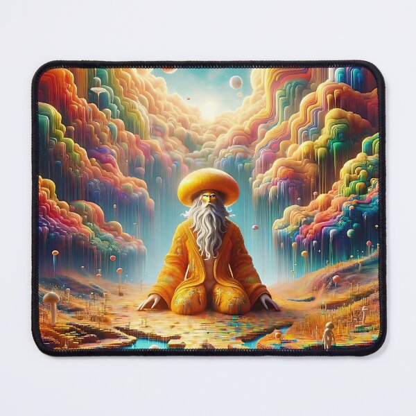 Item preview, Meditation in the rainbow stormspace designed and sold by Golden-Teacher.
